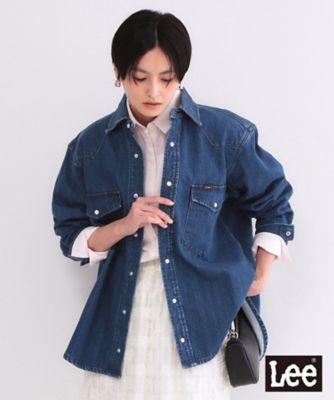 ＜OPAQUE.CLIP (Women)＞【Ｌｅｅ別注】ウエスタンシャツデニムジャケット【洗濯機ＯＫ】（２００２５７８２０７）