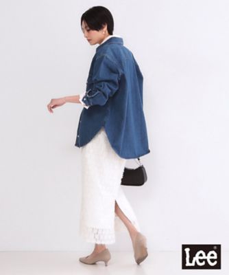 Lee別注】ウエスタンシャツデニムジャケット【洗濯機OK
