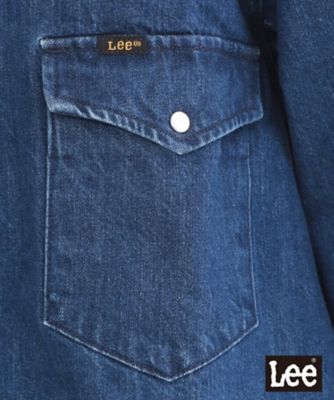 Lee別注】ウエスタンシャツデニムジャケット【洗濯機OK