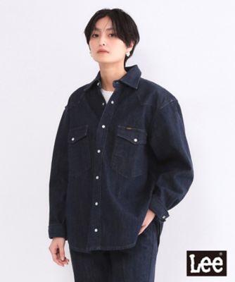 Lee別注】ウエスタンシャツデニムジャケット【洗濯機OK