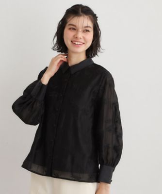 セットアップ可】ランズウィック柄刺繍ブラウス（2002578537