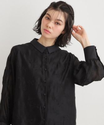 セットアップ可】ランズウィック柄刺繍ブラウス（2002578537