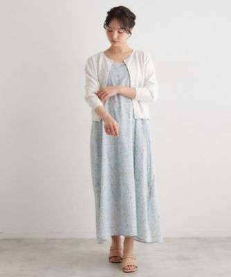 7分袖／洗える】アイレット入りカーディガン（2002578687