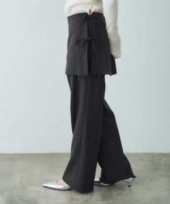 layered skirt pants（2002578926