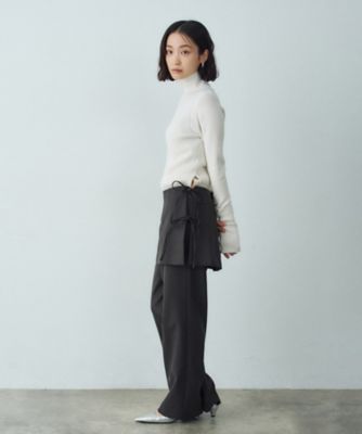 layered skirt pants（2002578926