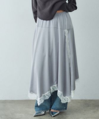 ＜CODE A (Women)＞ｌｉｎｇｅｒｉｅ　ｍｏｏｄ　ｌａｃｅ　ｓｋｉｒｔ（２００２５７８９３０）