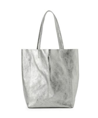 MILOS（ミロス）メタリックラミネートトートバッグ