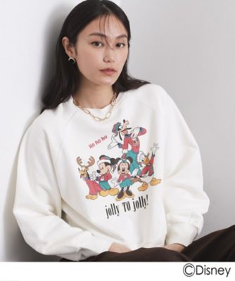 ＜OPAQUE.CLIP (Women)＞《Ｍｉｃｋｅｙ　Ｍｏｕｓｅ》プリントアソートスウェット【洗濯機ＯＫ】（２００２５８００９５）