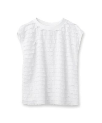 ＜DRESSTERIOR (Women)＞ＰＲＯＶＯＫＥ（プロヴォーク）【別注】フリルフレンチスリーブトップス（２００２５８０２１５）