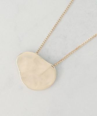 ＜Reflect (Women)＞メタルプレートロングネックレス（２００２５８０２２２）