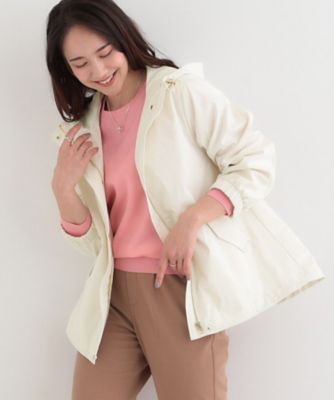 ＜SHOO LA RUE (Women)＞【防花粉／ＳＳ－３Ｌ】かわいいもかっこいいも叶える　欲張りマウンテンパーカ（２００２５８０２２５）