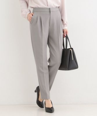 ＜SHOO LA RUE (Women)＞【洗濯機可／イージーケア／ＵＶ】２タックテーパードパンツ（２００２５８０２３０）