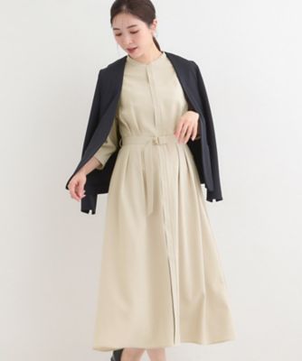 ＜SHOO LA RUE (Women)＞【多機能／Ｓ－ＬＬ】ウエストタックワンピース（２００２５８０２３５）