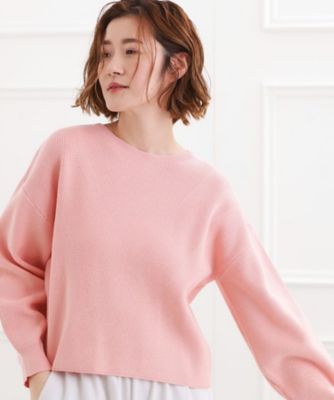 毎日着たくなる、もちもち畦編みニット（2002580307