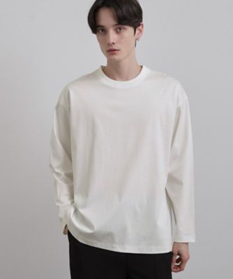 スムースシルケット L／Sカットソー（2002581609） | tk