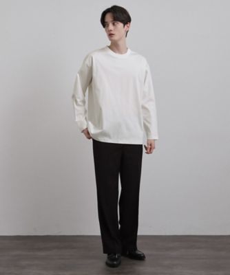 スムースシルケット L／Sカットソー（2002581609） | tk