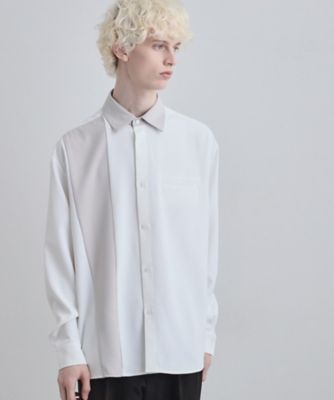 パネルカット ジップシャツ（2002581610） | tk. TAKEO