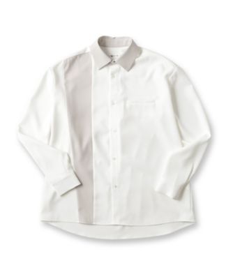 パネルカット ジップシャツ（2002581610） | tk. TAKEO