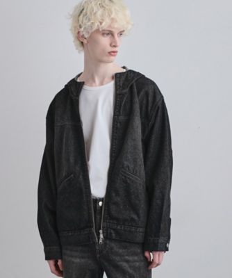 セットアップ対応】デニムフードブルゾン（2002581612