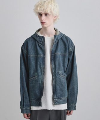 セットアップ対応】デニムフードブルゾン（2002581612