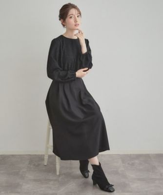 通勤・ラメジャカード】ドッキングワンピース（2002581661