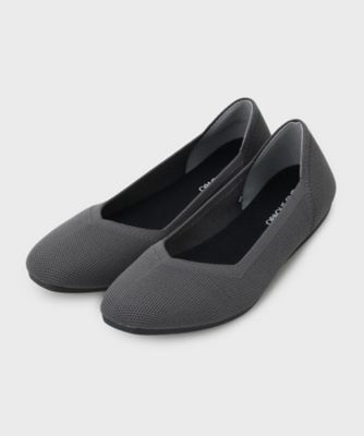 ＜OPAQUE.CLIP (Women)＞スクエアトゥニットパンプス（２００２５８１６７６）