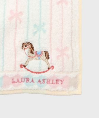 【ギフトにおすすめ！】木馬刺繍　干支タオルハンカチ（２００２５８２２１２）