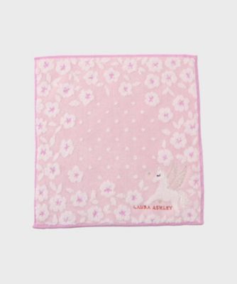 ＜LAURA ASHLEY＞【ギフトにおすすめ！】ペガサス刺繍　干支タオルハンカチ（２００２５８２２１３）
