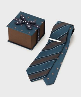 BOXセット】イングリッシュガーデン ネクタイ＆タイバー
