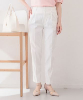 ＜index (Women)＞Ｅｖｅｒｙｄａｙ！テーパードパンツ【洗濯機ＯＫ／吸水速乾／接触冷感／透け防止】《ＸＳ～ＬＬ／６ｃｏｌ》（２００２５８２２９８）