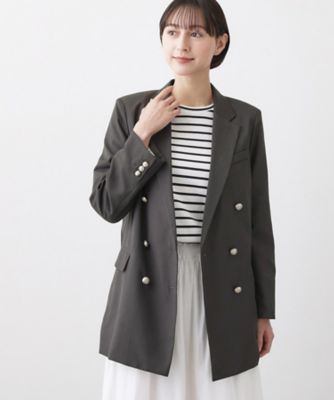 ダブルジャケット（2002582377） | Dessin (Women)/デッサン