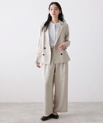 着映え／洗える】フロントフリルブラウス（2002582382