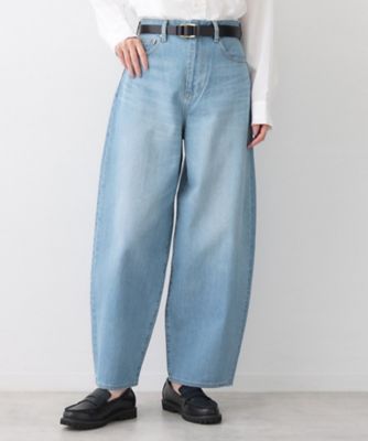 洗える】ワイドカーブシルエット12OZデニム（2002582401