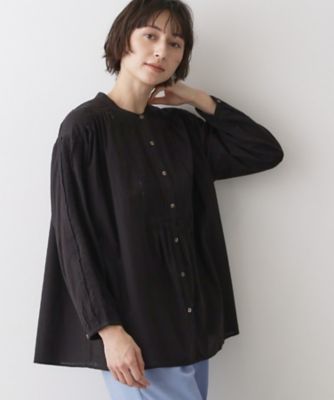 【超美品】FRAMeWORK コットン刺繍ブラウス 洗える】インドコットン刺繍ブラウス（2002582418