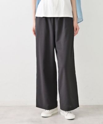 接触冷感／セットアップ可】セミワイドストレートパンツ