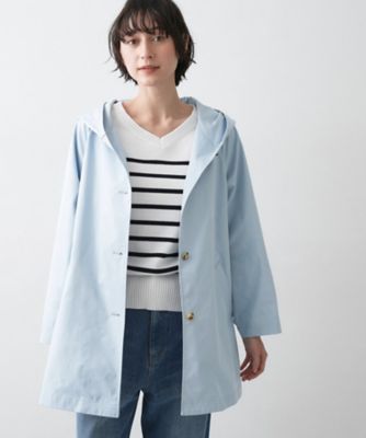 洗える】フードトレンチコート（2002582482） | Dessin