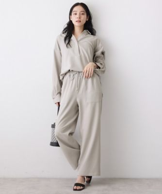 2点セット・洗える】メランジツイルセットアップ