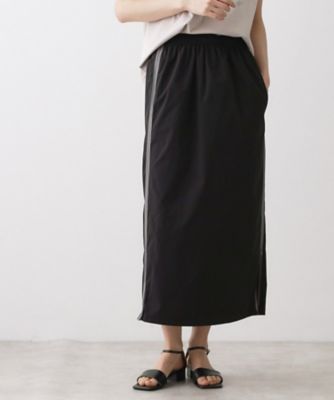 ＜Dessin (Women)＞【撥水／ウエストゴム】ストレッチＩラインスカート（２００２５８２５０７）