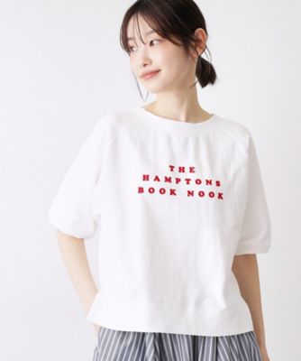 ドゥロワー フロッキーロゴプルオーバー tiptop（ティップトップ） トレーナー スウェット 裏起毛フロッキー