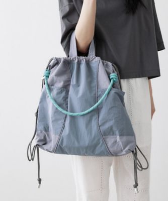 冴カノ トートバッグ 2WAY／A4収納可】カラーコードナップトートバッグ