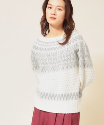 23区Ｌ【エステータ】エアリースパンウール ドレープニット 23区L【エステータ】エアリースパンウール ドレープニット