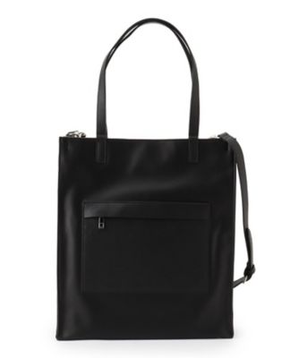 大幅再々々値下！未使用新品★タケオキクチ★サフィアーノ本革トートバッグ黒ビジネス tk.TAKEO KIKUCHI（ティーケータケオキクチ） トートバッグ