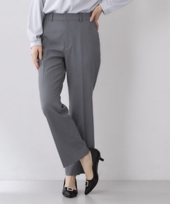 ストレッチスリムフレアパンツ【洗濯機OK】（2002583182