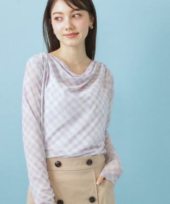 パープル系 レディースのTシャツ・カットソー | 三越伊勢丹オンライン