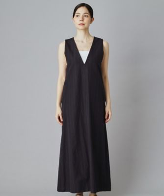 TICCA（ティッカ）Vネックノースリーブワンピース