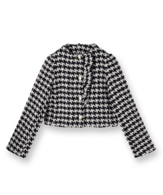 COLLECTION LINE】ツイードラッフルジャケット