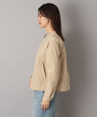 ウールリッチ　WOOLRICH シティボンバー　ノーカラーナイロンジャケット WOOLRICH（ウールリッチ）CITY BOMBER ノーカラー