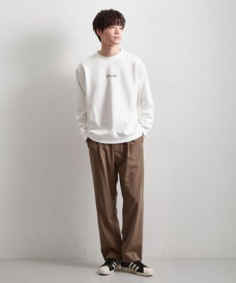 クリーンで大人っぽい】ロゴスウェット 洗濯機OK