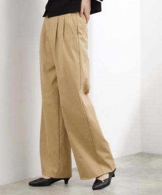 ツータック ワイドチノパンツ（2002584240） | GROVE (Women