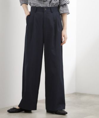 ツータック ワイドチノパンツ（2002584240） | GROVE (Women